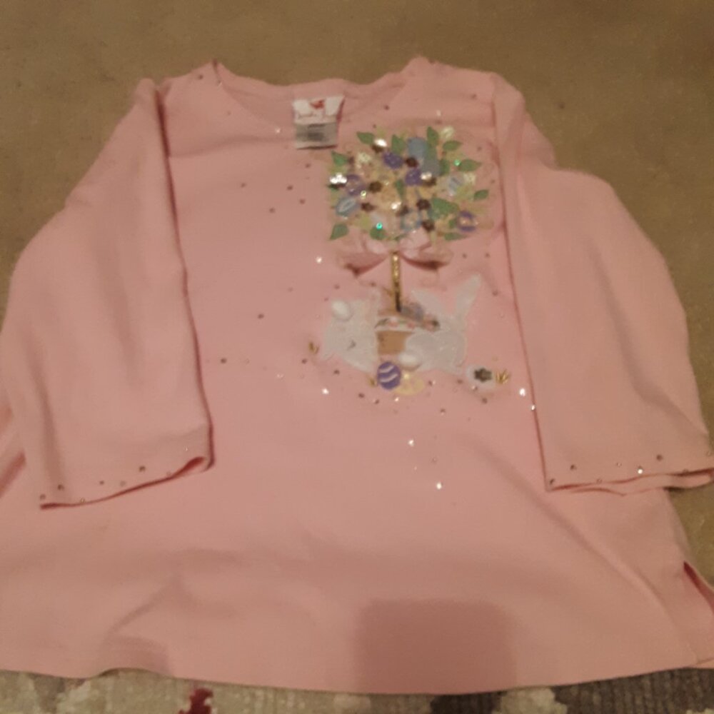Quaker Factory Easter shirt - Picture 3 of 3